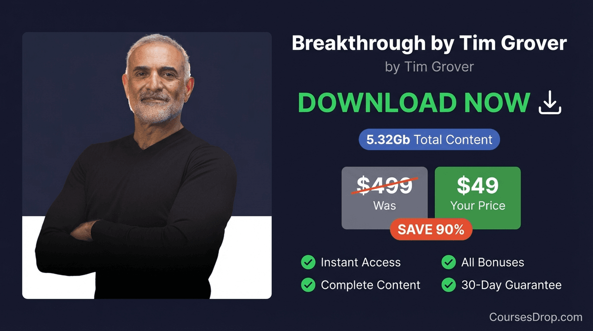 Breakthrough by Tim Grover download package