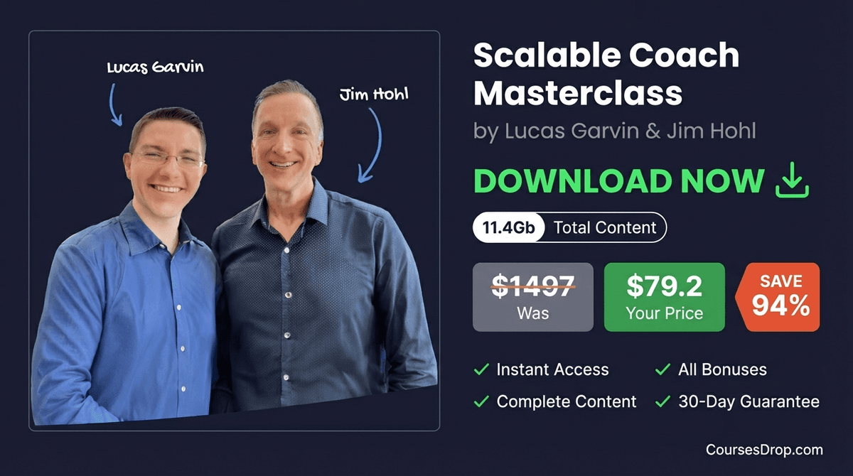 Scalable Coach Masterclass download package