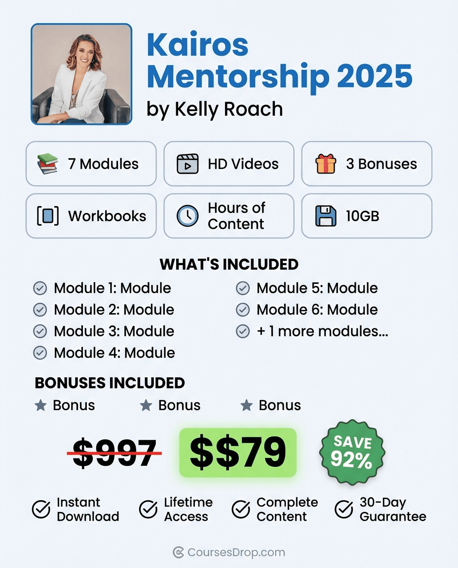 Kairos Mentorship 2025 infographic